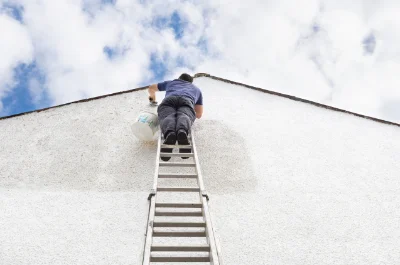 Peinture extérieure à Pinay — façades et ravalement
